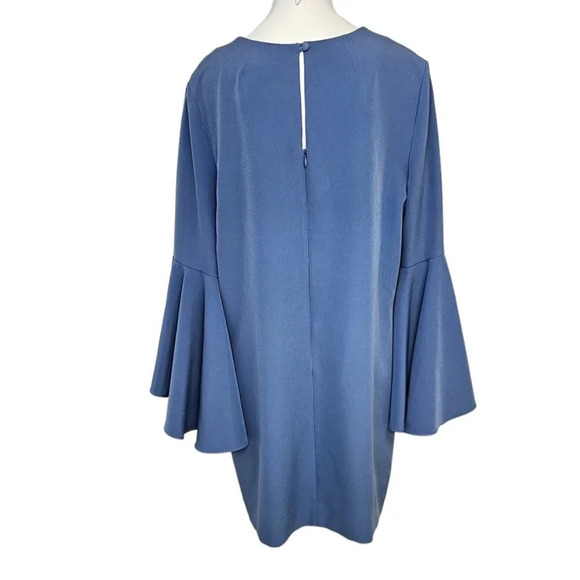Milly Womens Nicole Bell Sleeve Shift Dress Size M - Picture 9 of 13